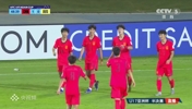 U17国足第49分钟打破僵局！贺炜：国足断球瞬间配合非常默契！
